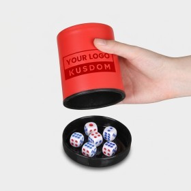 Customized Dice Set with Cup