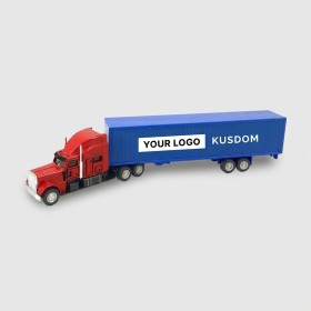 American Container Transport Truck Model