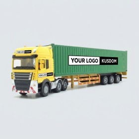 Alloy Container Truck Model