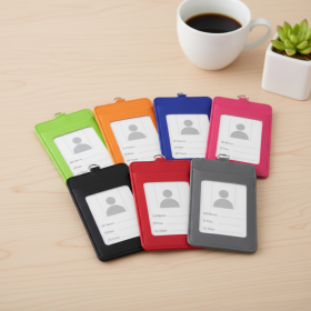 Premium PU ID Holder