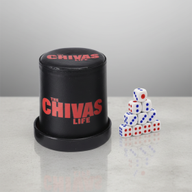 Customized Dice Set with Cup