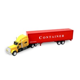 American Container Transport Truck Model