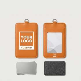 Premium PU ID Holder